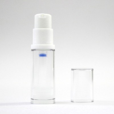 5ML 10ML plastic airless cosmetic bottle with lotion pump