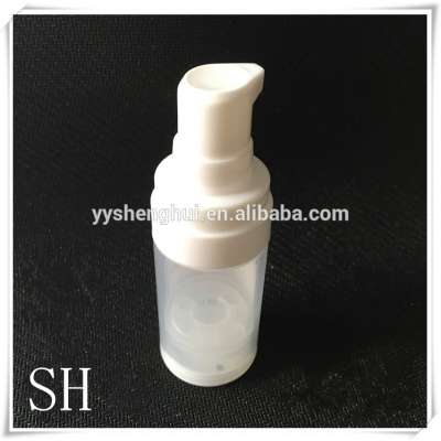 PP 15ml cosmetics airless container provided with private label