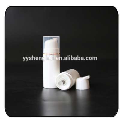 Plastic pp cream bottle for comesitc use 30ml airless pump bottle